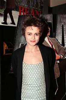 Images Dated 5th August 1997: Helena Bonham Carter Actress at premiere of Mr Bean