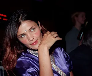 Helena Christensen Model September 98 At the Elle Awards in London Helena Christensen Model September 98 At the Elle Awards in London