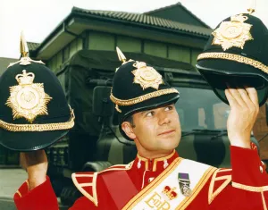 If the helmet fits please wear it - thats the latest clarion call from the soldiers of If the helmet fits please wear it - thats the latest clarion call from the soldiers of