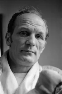 Henry Cooper pictured in training at the Board of Control Gym for his fight with Joe Henry Cooper pictured in training at the Board of Control Gym for his fight with Joe