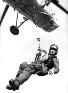Hero helicopter winchman Bob Denes awarded the RAFs top peacetime bravery medal for Hero helicopter winchman Bob Denes awarded the RAFs top peacetime bravery medal for