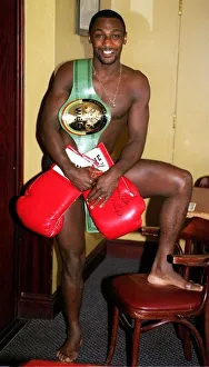 Herol Graham WBC super middleweight belt holder, November 1997 Herol Graham WBC super middleweight belt holder, November 1997