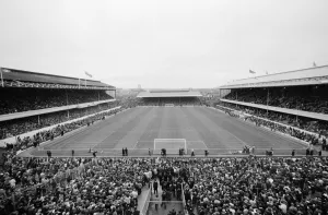 Highbury Stadium - Football Ground of Arsenal - November 1979 mirrorpix Highbury Stadium - Football Ground of Arsenal - November 1979 mirrorpix