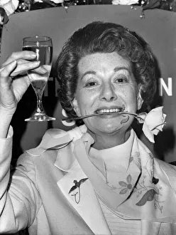 Hilda Ogden's famous curlers were replaced by a TV crown yesterday Hilda Ogden's famous curlers were replaced by a TV crown yesterday