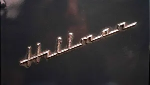 Hillman badge logo October 1997 Owned by Sam and Katrina McIntosh Hillman badge logo October 1997 Owned by Sam and Katrina McIntosh