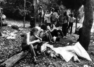 Hippies at the Windsor Great Park Festival Aug 1972 Hippies at the Windsor Great Park Festival Aug 1972
