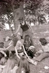 Hippy Festival Windsor Great Park August 1972 Groups of hippies from all over Hippy Festival Windsor Great Park August 1972 Groups of hippies from all over