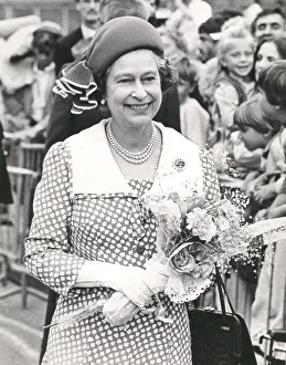 HM The Queen Elizabeth visits Bristol. 1985 HM the Queen HM The Queen Elizabeth visits Bristol. 1985 HM the Queen