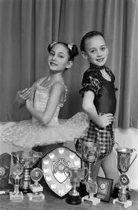 Two Holme Valley youngsters have really got into step on the dancing circuit Two Holme Valley youngsters have really got into step on the dancing circuit