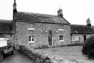 The Horse Shoes Inn, Rennington, in February 1980. When it was put on sale The Horse Shoes Inn, Rennington, in February 1980. When it was put on sale