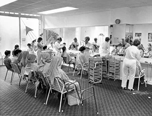 A full house at the Hairport Salon in St. Andrew's Street, Newcastle in October 1985 A full house at the Hairport Salon in St. Andrew's Street, Newcastle in October 1985