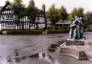 Houses, Port Sunlight, Merseyside, 13th September 1993 Houses, Port Sunlight, Merseyside, 13th September 1993