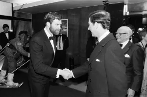 HRH Prince Charles at the premiere of the film To The Ends of The Earth HRH Prince Charles at the premiere of the film To The Ends of The Earth
