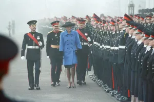 HRH The Princess of Wales, Princess Diana, at The Royal Military Academy, Sandhurst HRH The Princess of Wales, Princess Diana, at The Royal Military Academy, Sandhurst
