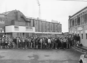 There was huge crowds at St James Park as fans queued for tickets for the Liverpool game There was huge crowds at St James Park as fans queued for tickets for the Liverpool game
