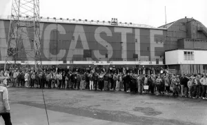 There was huge crowds at St James Park as Newcastle fans queued for tickets for There was huge crowds at St James Park as Newcastle fans queued for tickets for