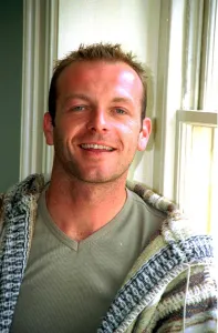 Hugo Speer Full Monty actor in Soho London June 1998 Hugo Speer Full Monty actor in Soho London June 1998