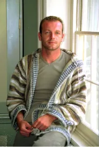 Hugo Speer Full Monty actor in Soho London June 1998 Hugo Speer Full Monty actor in Soho London June 1998