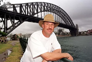 Ian Botham In A Rainy Sydney Harbour Jan 1999 Commentating On The One Day Cricket Ian Botham In A Rainy Sydney Harbour Jan 1999 Commentating On The One Day Cricket
