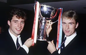 Ian Ferguson & Ally McCoist with trophy November 1988 Ian Ferguson & Ally McCoist with trophy November 1988