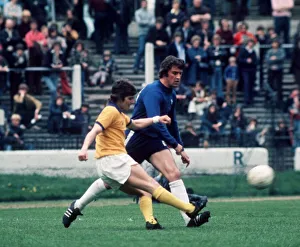 Ian Hutchinson Chelsea 1975 football Chelsea v Everton Ian Hutchinson Chelsea 1975 football Chelsea v Everton