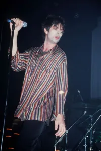 Ian McCulloch pop singer group Electrafixion on stage 1995 Ian McCulloch pop singer group Electrafixion on stage 1995