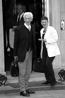 Ian McKellen and wife attending 10 Downing Street July 1997 as guests Ian McKellen and wife attending 10 Downing Street July 1997 as guests