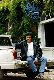 Ian McShane Actor star of the TV series Lovejoy filming the new series on location in Ian McShane Actor star of the TV series Lovejoy filming the new series on location in