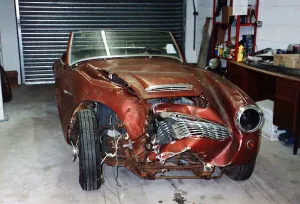 IAN WALKER AUSTIN HEALEY BEFORE IT WAS RESTORED ROAD RECORD MOTORING SUPPLEMENT MOTOR IAN WALKER AUSTIN HEALEY BEFORE IT WAS RESTORED ROAD RECORD MOTORING SUPPLEMENT MOTOR