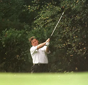 Ian Woosnam golfer October 1998 plays out of the heavy rough at Wentworth golf Ian Woosnam golfer October 1998 plays out of the heavy rough at Wentworth golf