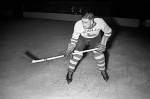 Ice Hockey at Earl's Court Fred Derny. September 1952 C4789 Ice Hockey at Earl's Court Fred Derny. September 1952 C4789