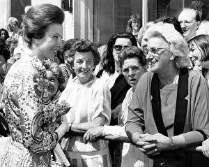 An impromptu walkabout sealed the success of the Princess Royal's visit to Leamington An impromptu walkabout sealed the success of the Princess Royal's visit to Leamington