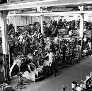 Inside the Aston premises of Parkes (Machine Tools) Ltd Inside the Aston premises of Parkes (Machine Tools) Ltd