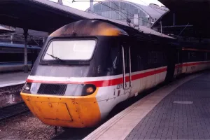 The Inter-City 125 standing at the Central Station, Newcastle on 1st July 1995 The Inter-City 125 standing at the Central Station, Newcastle on 1st July 1995