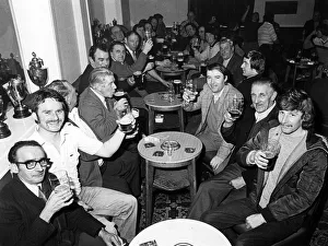 Interior of a social club in Teesside. 8th January 1982 Interior of a social club in Teesside. 8th January 1982