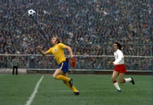 International Football World cup Qualifier Poland v England 0 in Chorzow June 1973 International Football World cup Qualifier Poland v England 0 in Chorzow June 1973