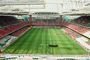 International friendly rugby match, Wales v South Africa. Wales won the match 29 - 19 International friendly rugby match, Wales v South Africa. Wales won the match 29 - 19