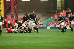 Images Dated 26th June 1999: International friendly rugby match, Wales v South Africa. Wales won the match 29 - 19