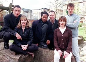 Invasion Earth Photocall April 1998 - pic shows L to R Vincent Regan Maggie O'neill Invasion Earth Photocall April 1998 - pic shows L to R Vincent Regan Maggie O'neill