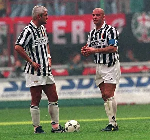 Italian League Serie A match at the San Siro Stadium. AC Milan 2 v Juventus 1 Italian League Serie A match at the San Siro Stadium. AC Milan 2 v Juventus 1