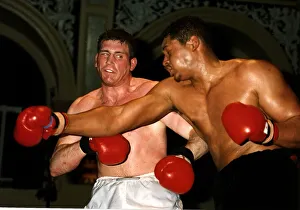 J W Bugner the son opf Joe Bugner fighting at Battersea Town Hall J W Bugner the son opf Joe Bugner fighting at Battersea Town Hall
