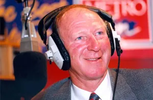 Jack Charlton at Metro Radio in September 1996 Jack Charlton at Metro Radio in September 1996