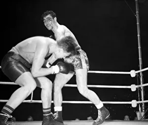 Jack Gardner in his fight with Brio 04/06/1951 Jack Gardner in his fight with Brio 04/06/1951
