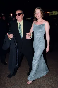 Jack Nicholson and girlfriend Rebecca Broussard 1998 back together at Jack Nicholson and girlfriend Rebecca Broussard 1998 back together at