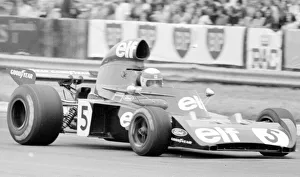 Jackie Stewart Competing in the 1973 British Grand Prix in his Tyrell Cosworth 006 Jackie Stewart Competing in the 1973 British Grand Prix in his Tyrell Cosworth 006