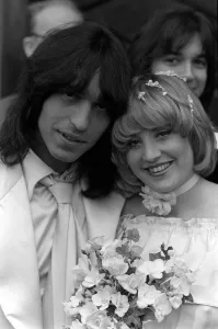 Jake Hooker and Lorna Luft daughter of Judy Garland on their wedding day Jake Hooker and Lorna Luft daughter of Judy Garland on their wedding day