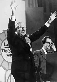James Callaghan celebrating vote in election - May 1979 04/05/1979 James Callaghan celebrating vote in election - May 1979 04/05/1979