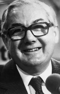 James Callaghan laughing during press conference - May 1979 02/05/1979 James Callaghan laughing during press conference - May 1979 02/05/1979