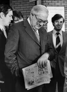 James Callaghan MP Labour ex-Prime Minister 1980 James Callaghan MP Labour ex-Prime Minister 1980