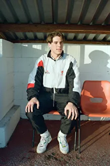 Jamie Redknapp, who is to play his last game for Bournemouth. 13th January 1991 Jamie Redknapp, who is to play his last game for Bournemouth. 13th January 1991